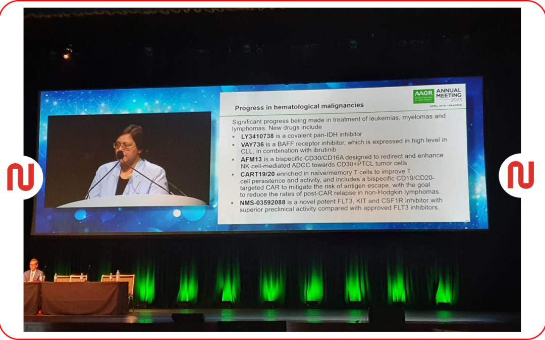 Nerviano Medical Sciences included as AACR 2023 Plenary Session highlights for its NMS-03592088 Phase 1 Clinical Trial Data in Patients with FLT3 positive Relapsed or Refractory Acute Myeloid Leukemia
