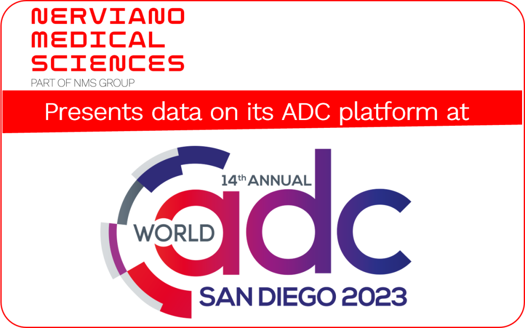 Nerviano Medical Sciences S.r.l. to present data on its ADC platform at the World ADC Summit  2023 in San Diego CA (Oct 16th-Oct 19th, 2023)