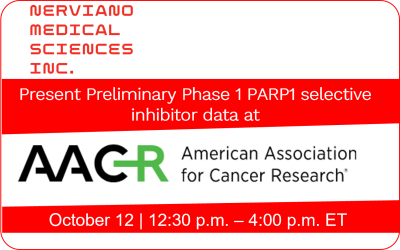 Nerviano Medical Sciences to Present Preliminary Phase 1 PARP1 selective inhibitor data at the 35th AACR-NCI-EORTC International Conference on Molecular Targets and Cancer Therapeutics