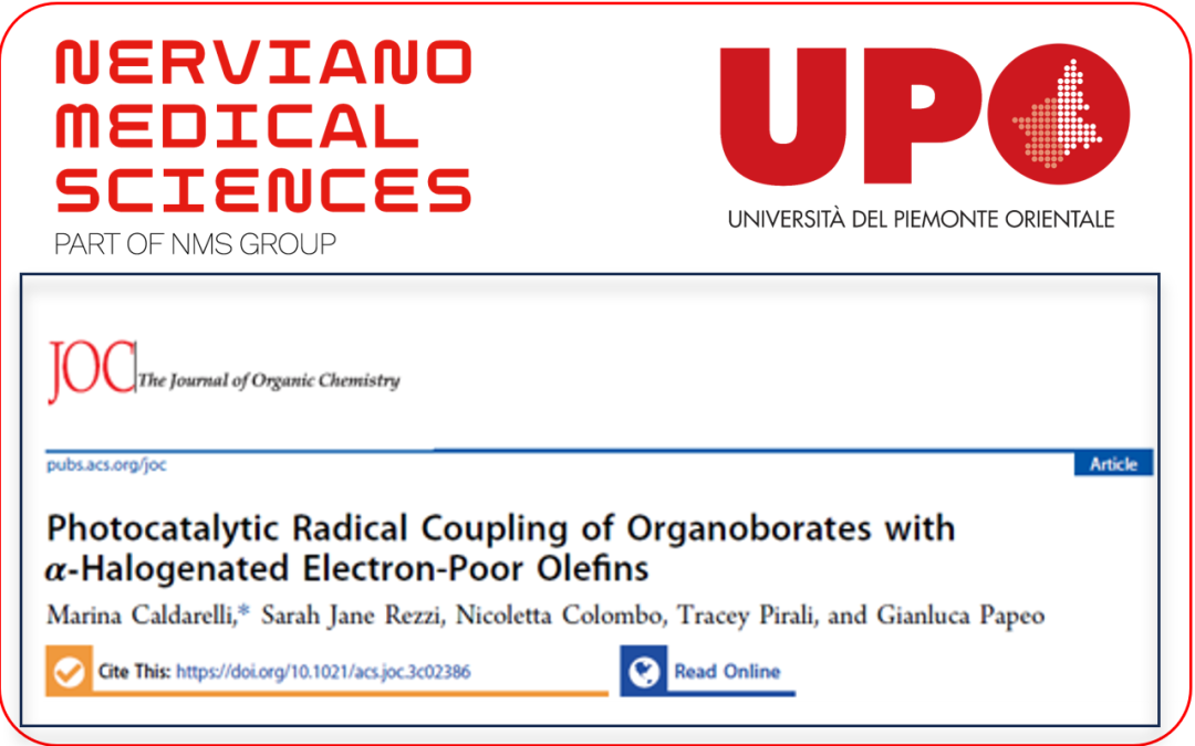 Nerviano Medical Sciences Srl’s Landmark Article in The Journal of Organic Chemistry