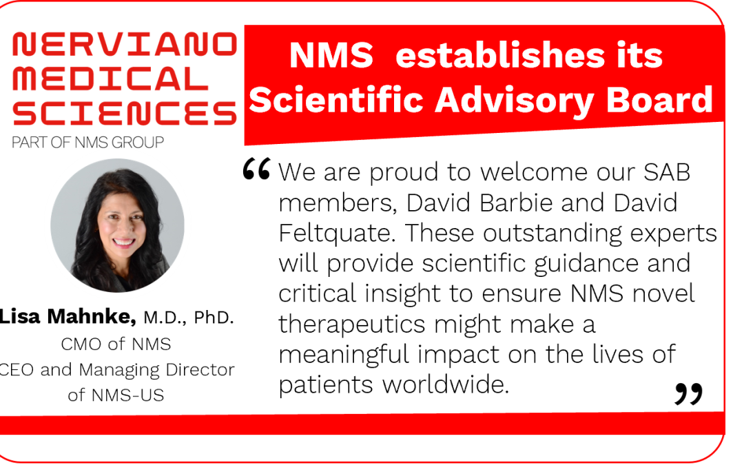 Nerviano Medical Sciences establishes its Scientific Advisory Board