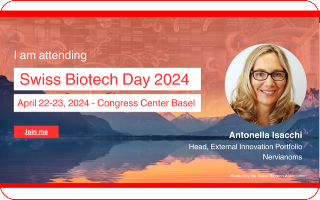 Nerviano Medical Sciences S.r.l. is presenting at the SWISS BIOTECH DAY 2024 in Basel!