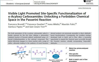 Nerviano Medical Sciences announces publication of a research paper in “Chemistry – A European Journal”