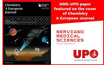 NMS-UPO paper featured on the cover of Chemistry A European Journal